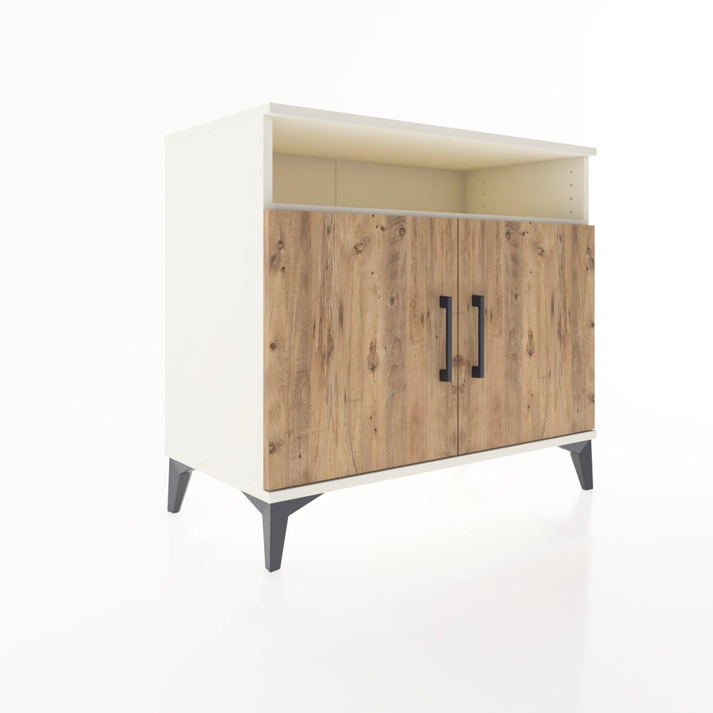 Woodntry Modular Dresser Moonstone 88x44x68 cm with Cover and Shelf KR12-1