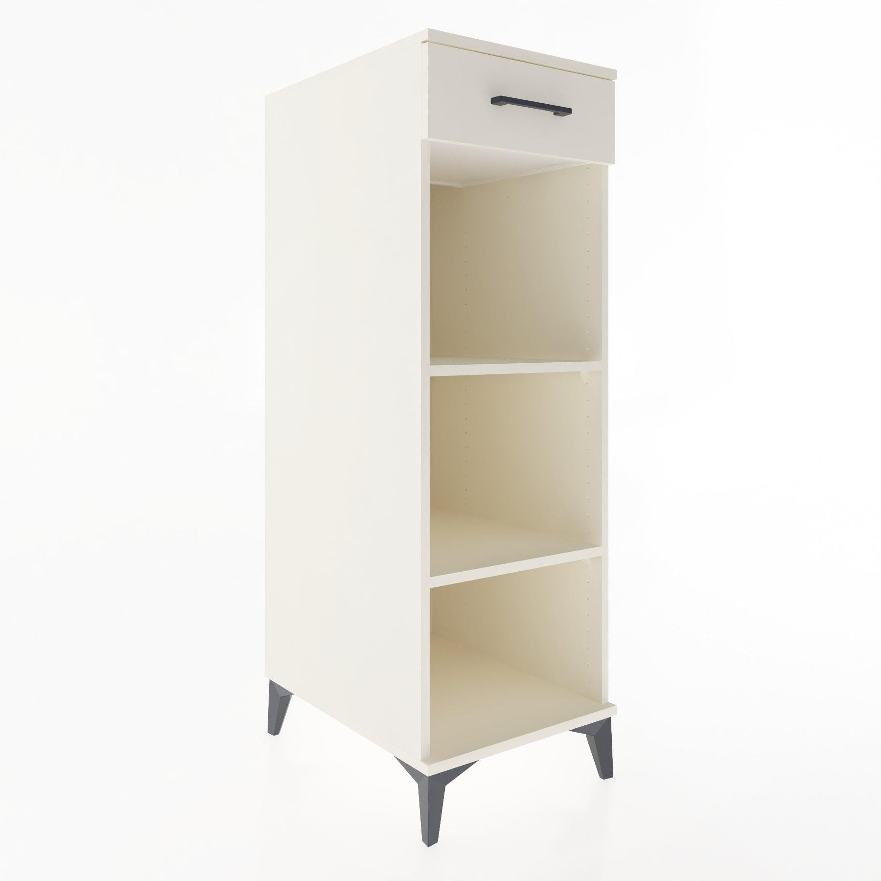 Woodntry Modular Cabinet Moonstone 44x59x122 cm with Drawers and Shelves CR112-1