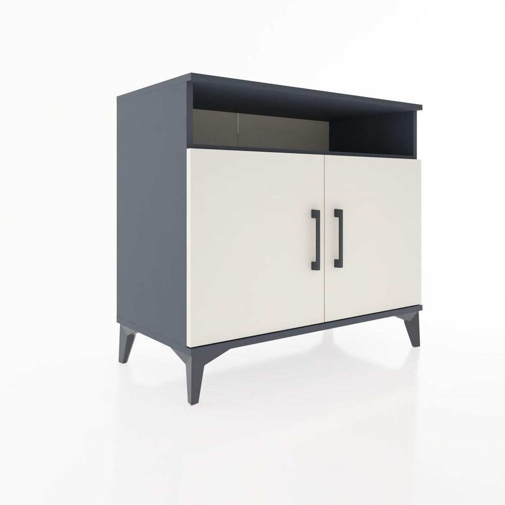 Woodntry Modular Dresser Anthracite 88x44x68 cm with Cover and Shelf KR12-2