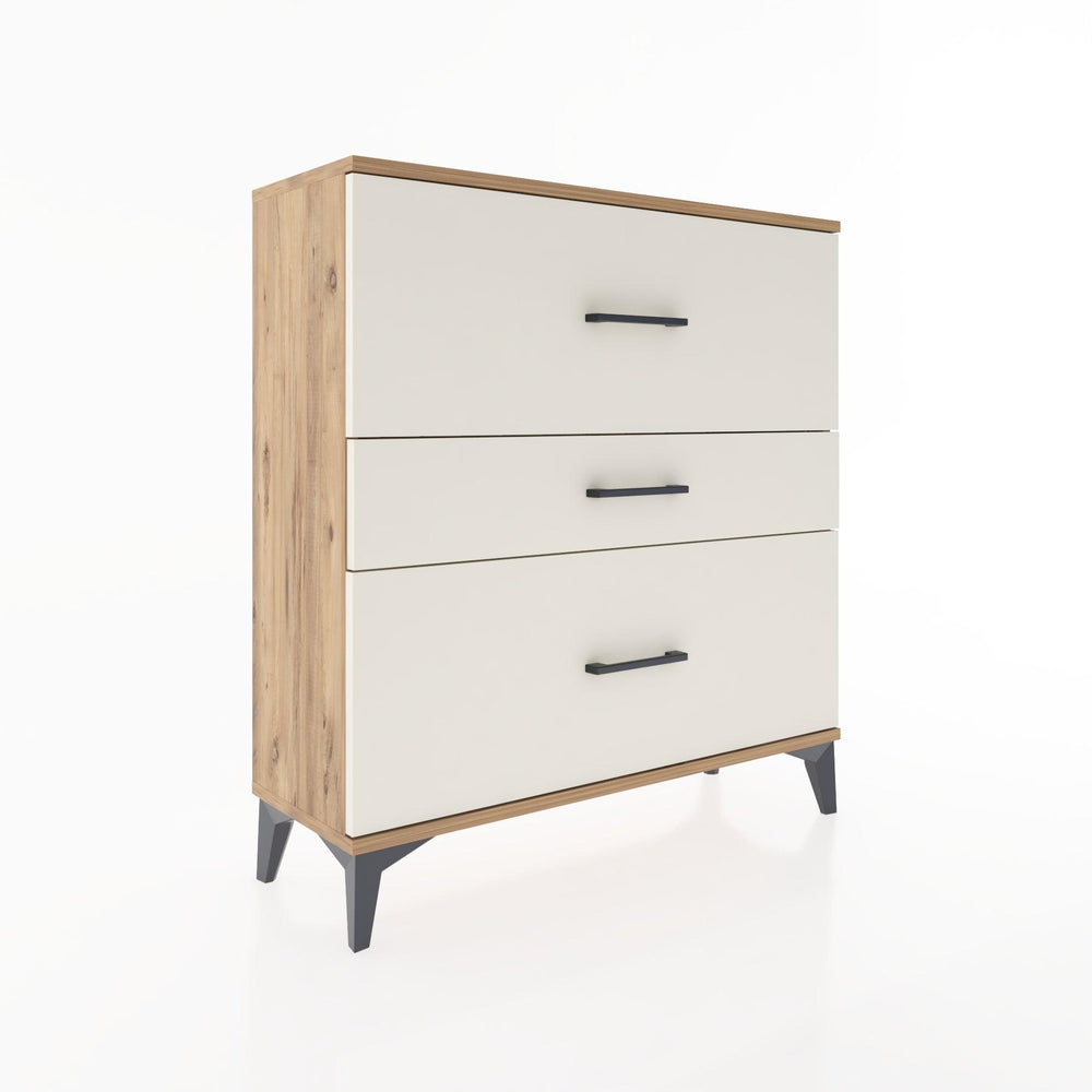 Woodntry Modüler Şifonyer Çam 88x30x84 cm Çekmeceli C12-3