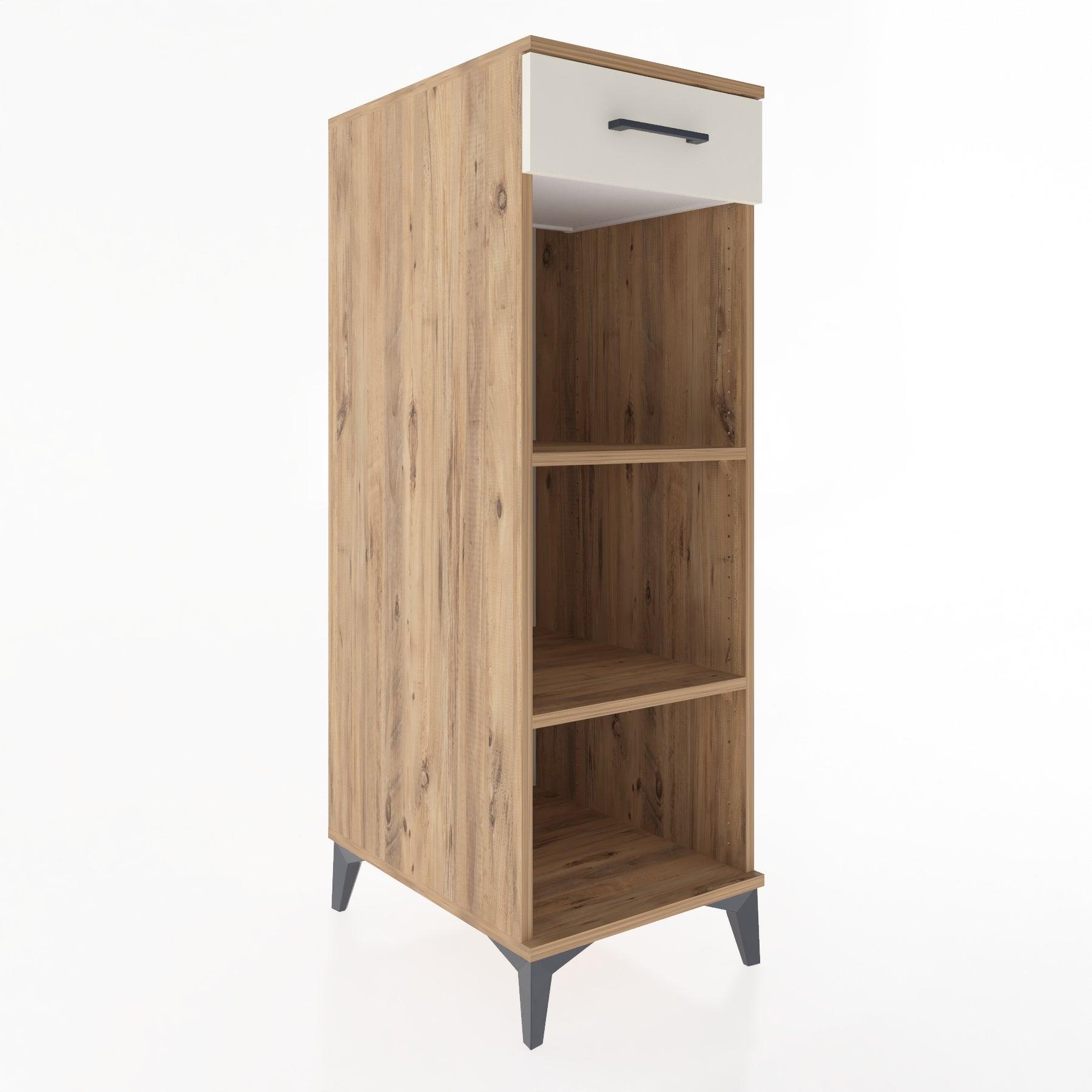 Woodntry Modular Cabinet Pine 44x59x122 cm with Drawers and Shelves CR112-3