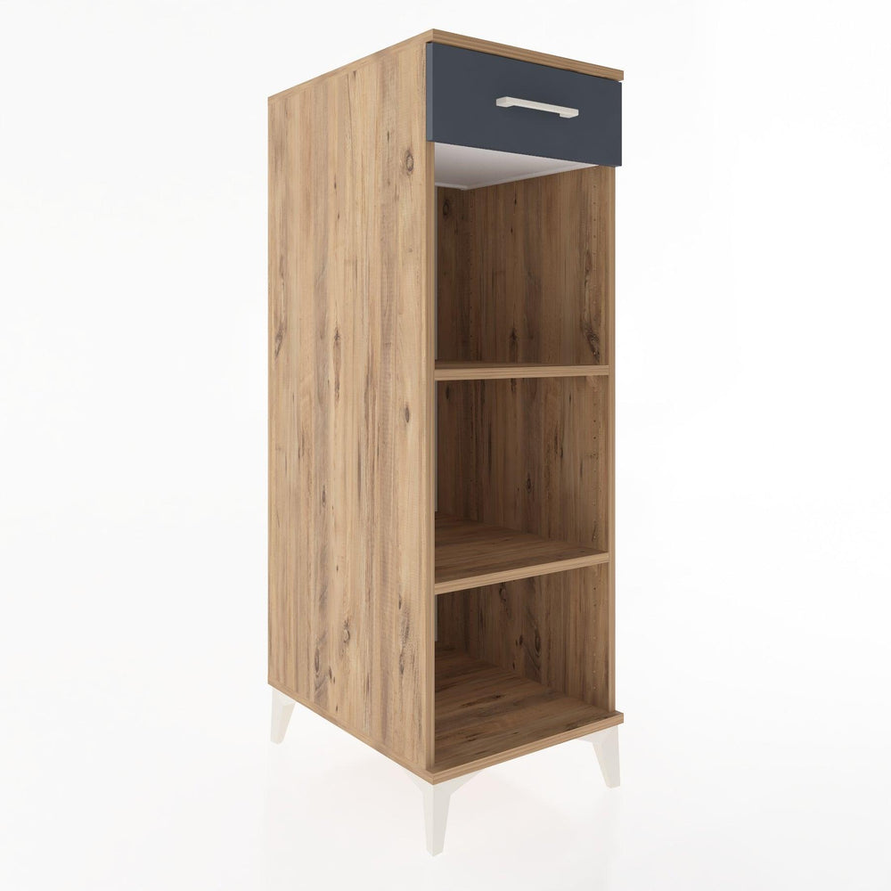 Woodntry Modular Cabinet Pine 44x59x122 cm with Drawers and Shelves CR112-3