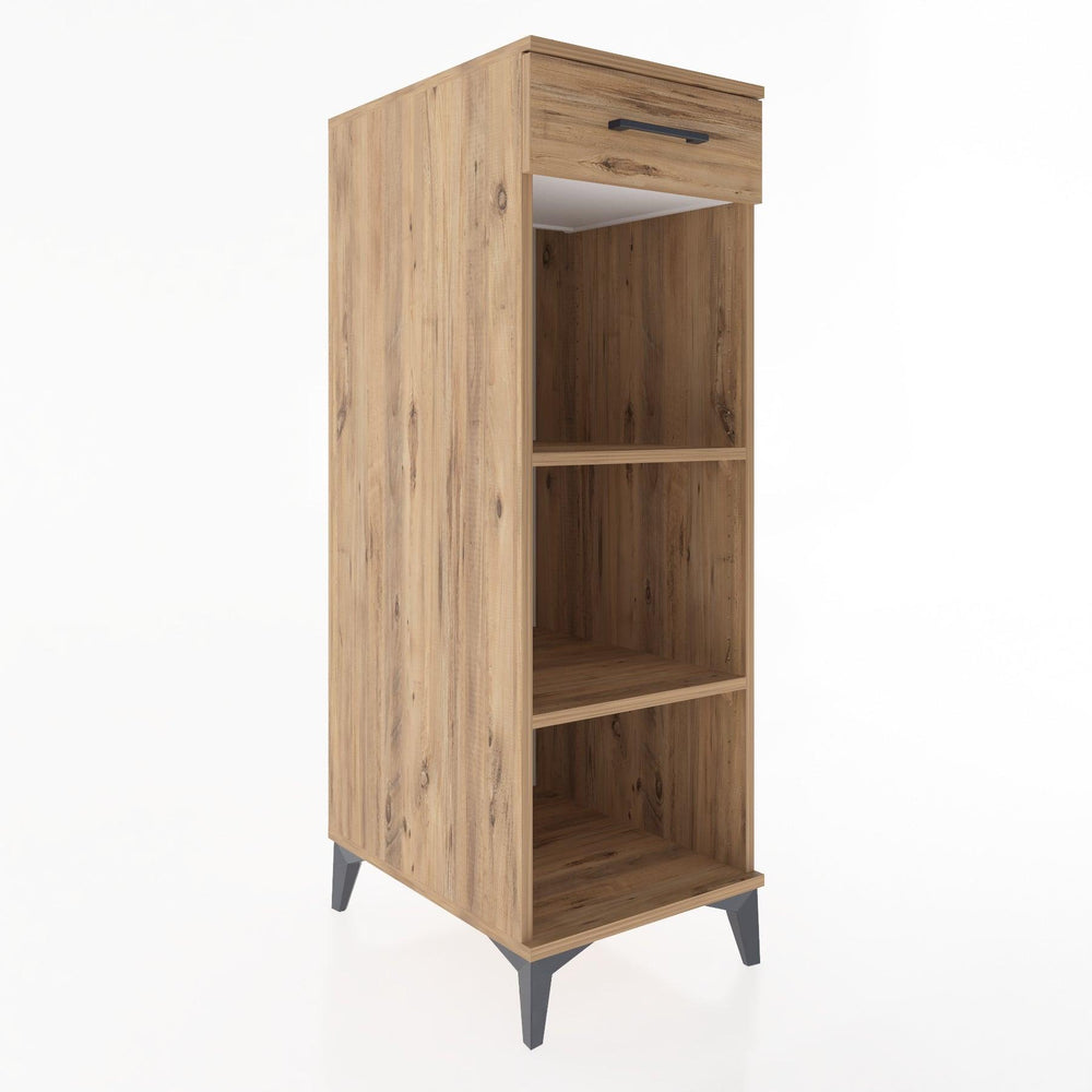 Woodntry Modular Cabinet Pine 44x59x122 cm with Drawers and Shelves CR112-3
