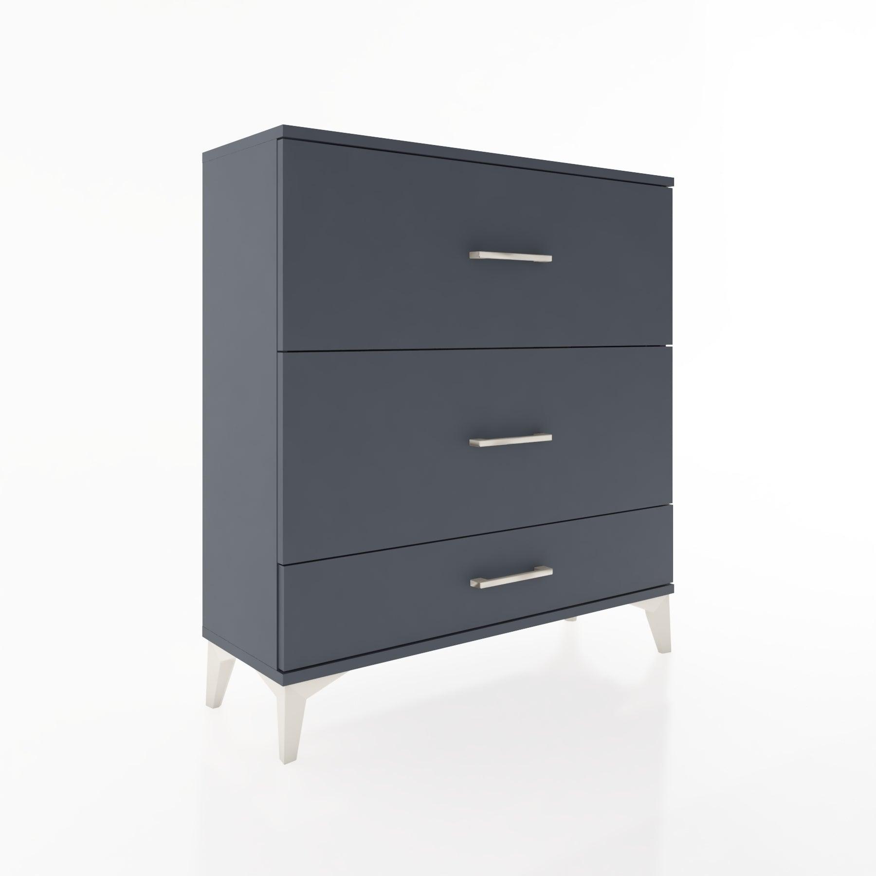 Woodntry Modular Dresser Anthracite 88x30x84 cm Drawer C13-2