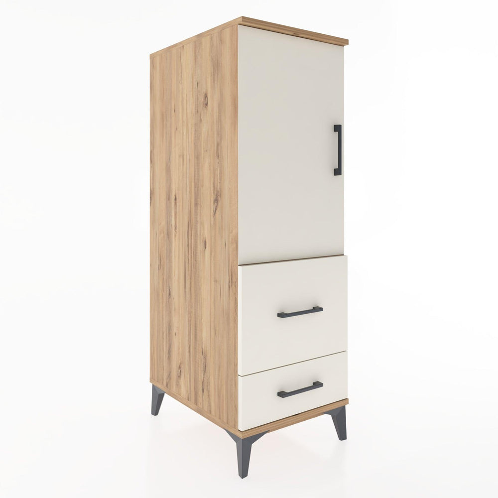 Woodntry Modular Cabinet Pine 44x59x122 cm with Doors and Drawers KC13-3