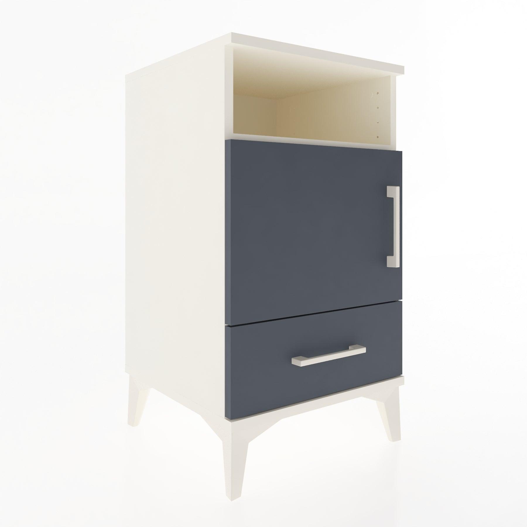 Woodntry Modular Nightstand Moonstone 44x44x68 cm Functional F14-1