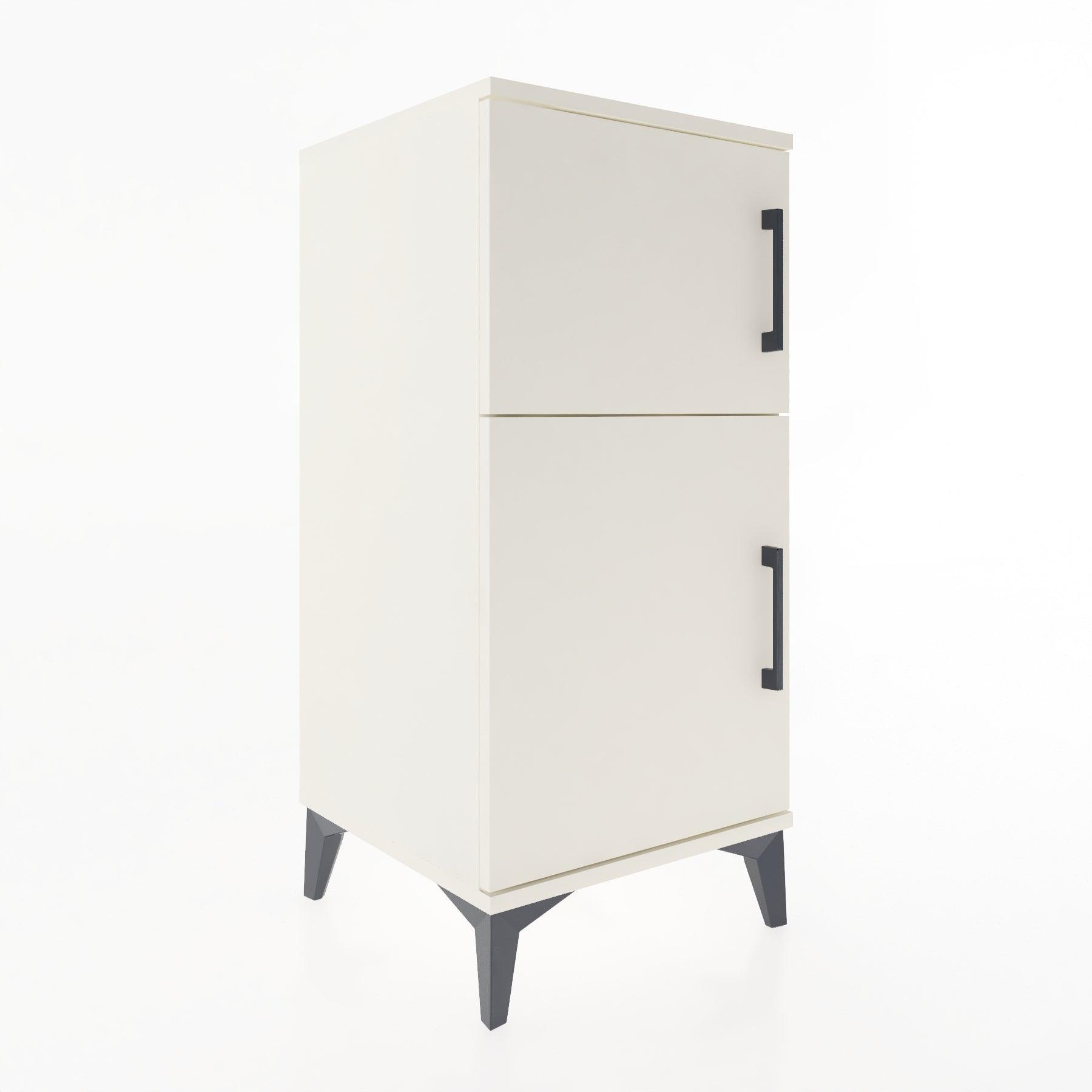 Woodntry Modular Nightstand Moonstone 44x44x84 cm with Lid K36-1