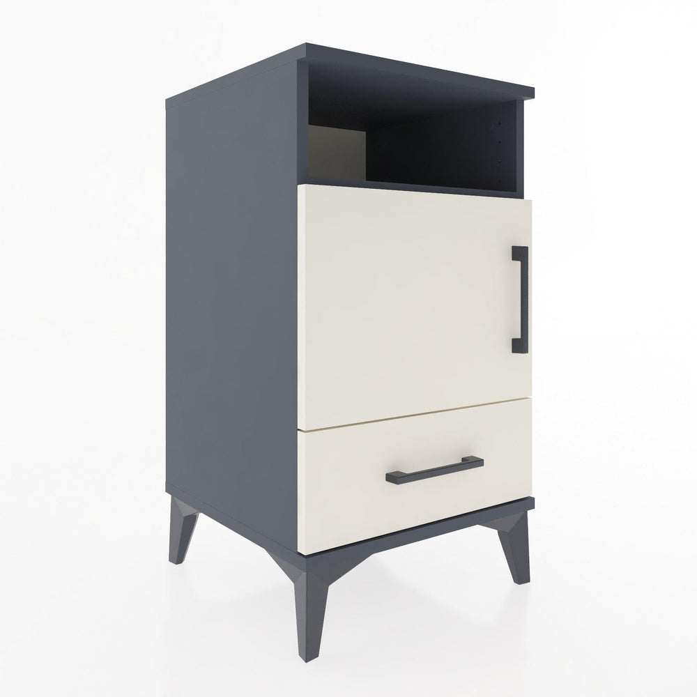 Woodntry Modular Nightstand Anthracite 44x44x68 cm Functional F14-2