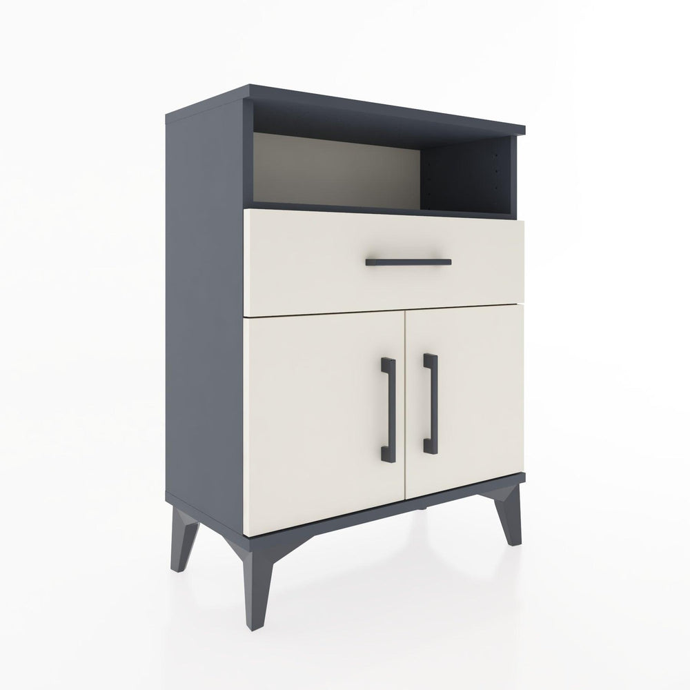Woodntry Modular Nightstand Anthracite 60x30x68 cm Functional F14-2