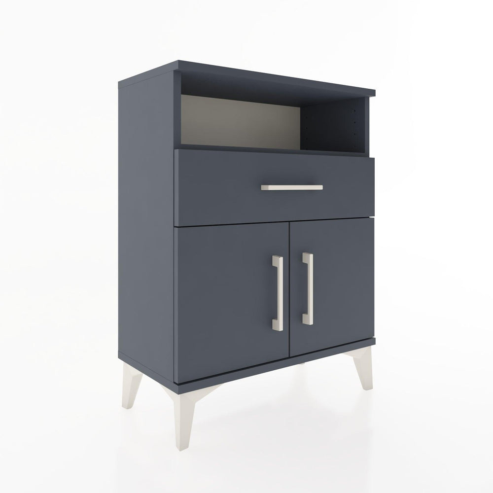 Woodntry Modular Nightstand Anthracite 60x30x68 cm Functional F14-2