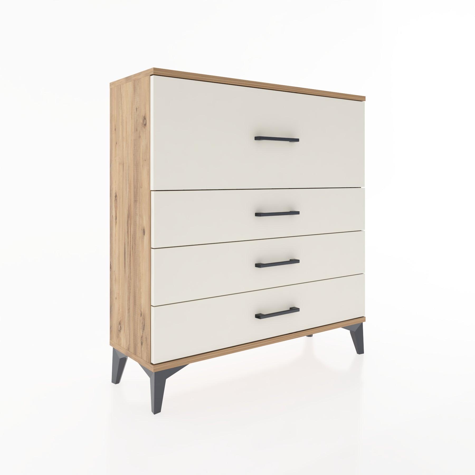 Woodntry Modular Dresser Pine 88x30x84 cm Drawer C14-3