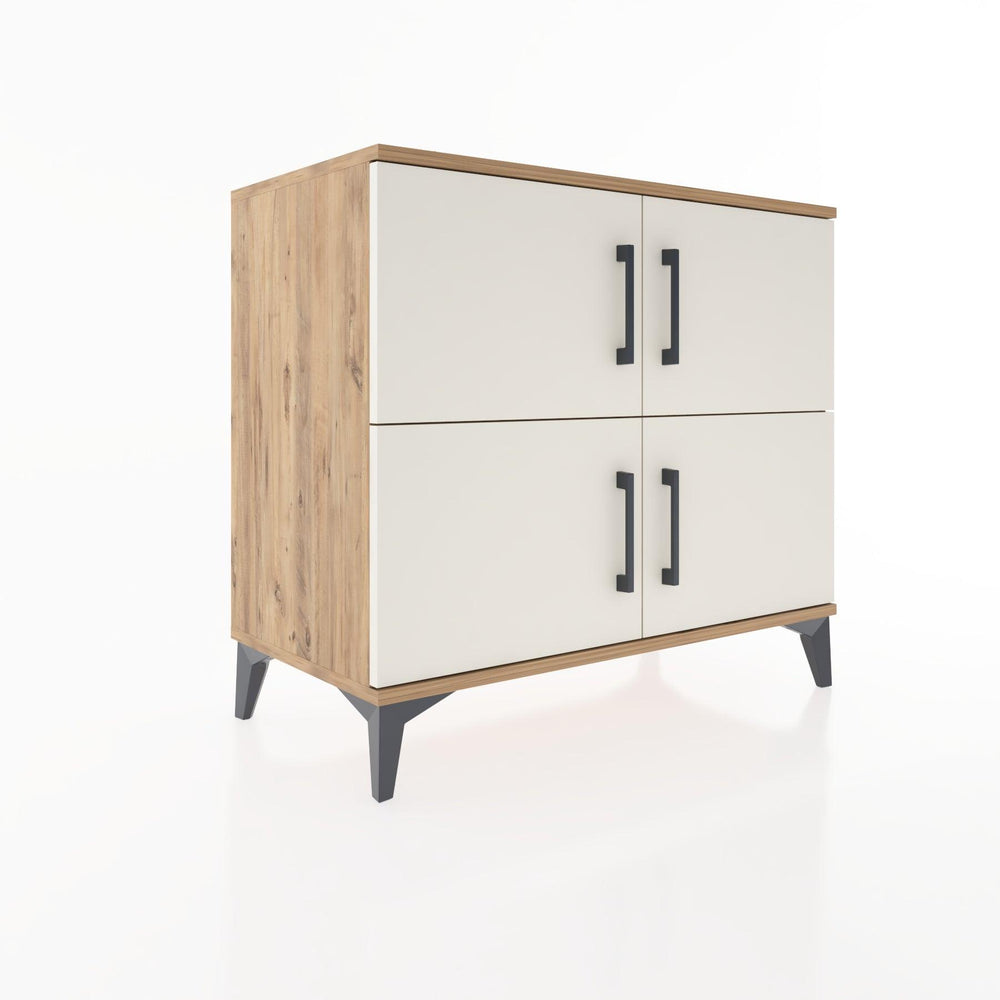 Woodntry Modüler Şifonyer Çam 88x44x68 cm Kapaklı K14-3