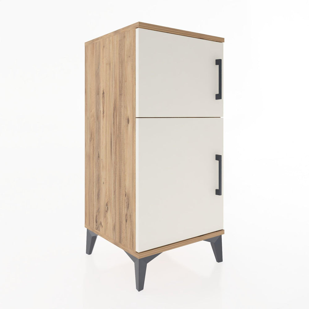 Woodntry Modular Nightstand Pine 44x44x84 cm With Cover K36-3