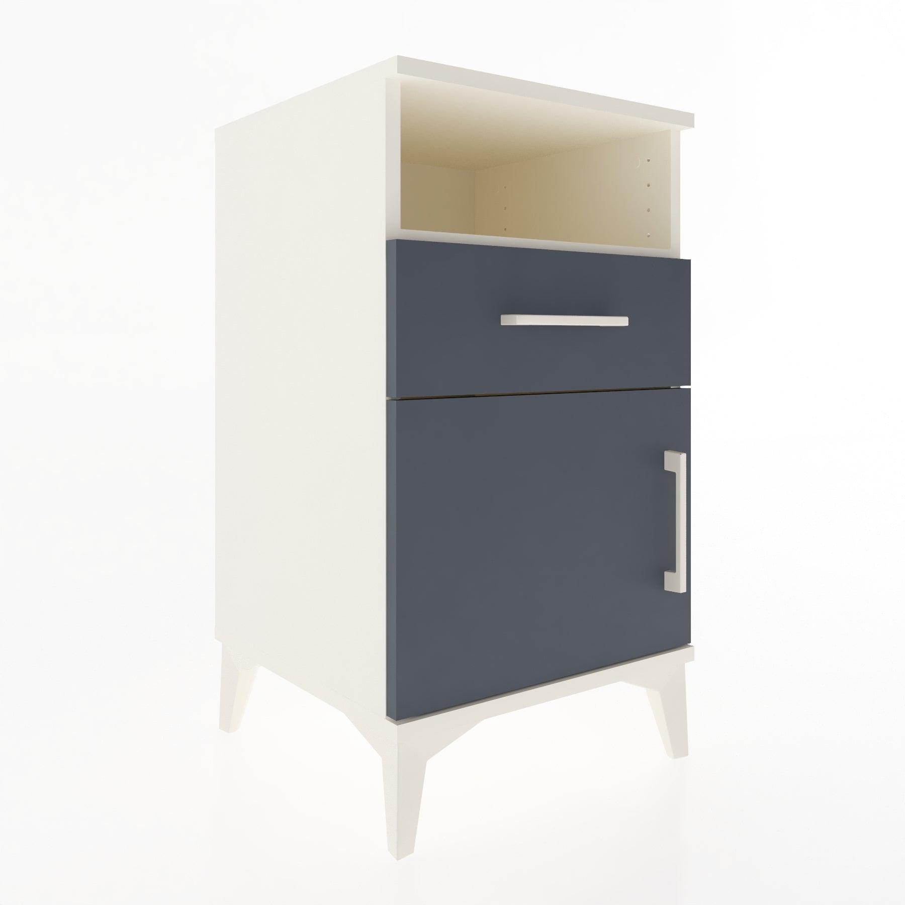 Woodntry Modular Nightstand Moonstone 44x44x68 cm Functional F15-1