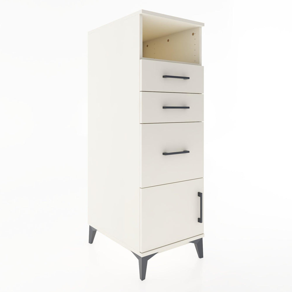 Woodntry Modular Cabinet Moonstone 44x30x122 cm Functional F15-1