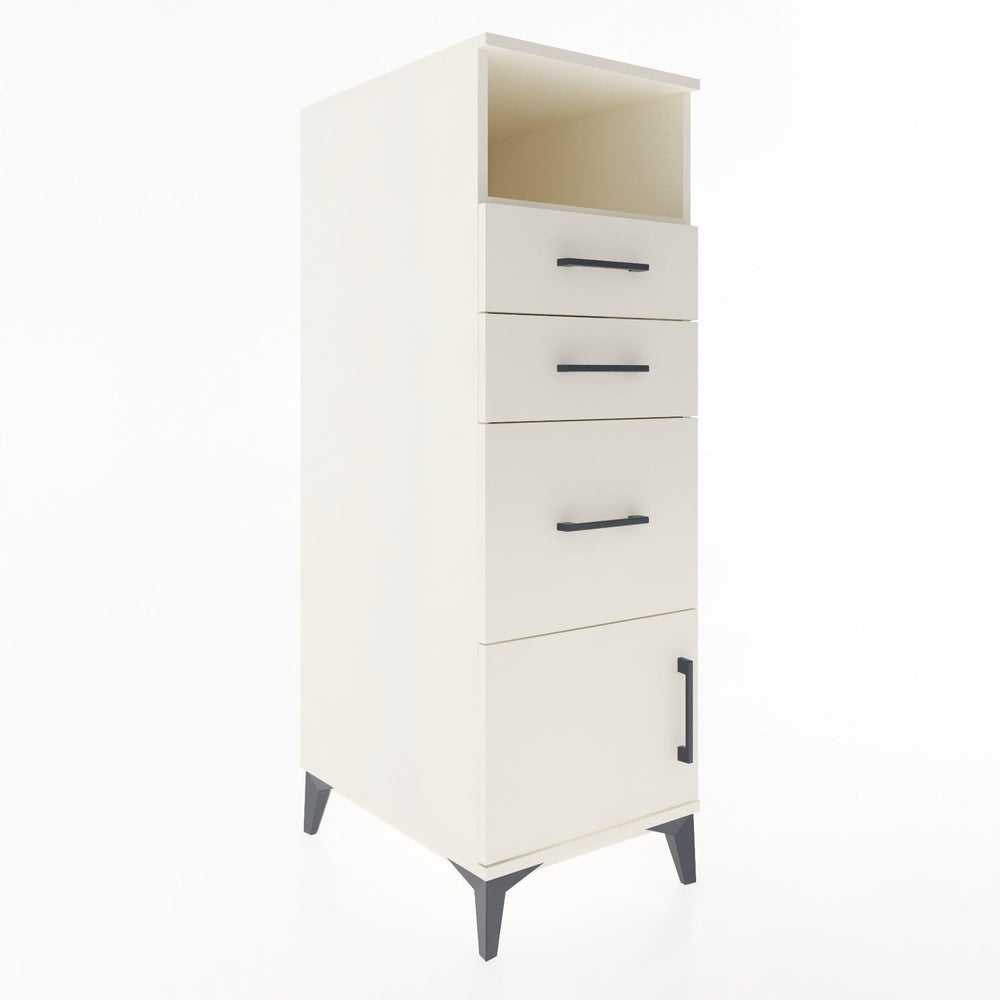 Woodntry Modular Cabinet Moonstone 44x59x122 cm Functional F115-1
