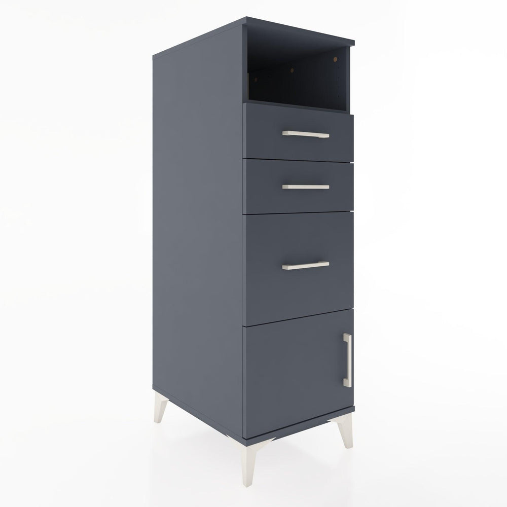Woodntry Modular Cabinet Anthracite 44x30x122 cm Functional F15-2