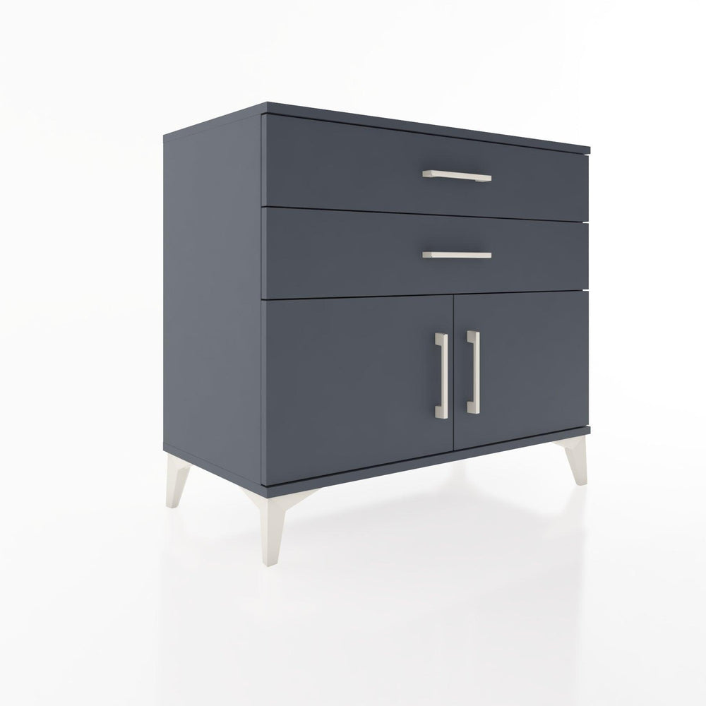 Woodntry Modular Dresser Anthracite 88x44x68 cm with Cover and Drawer KC15-2