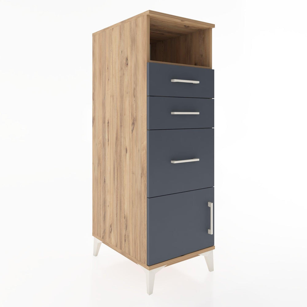 Woodntry Modular Cabinet Pine 44x30x122 cm Functional F15-3