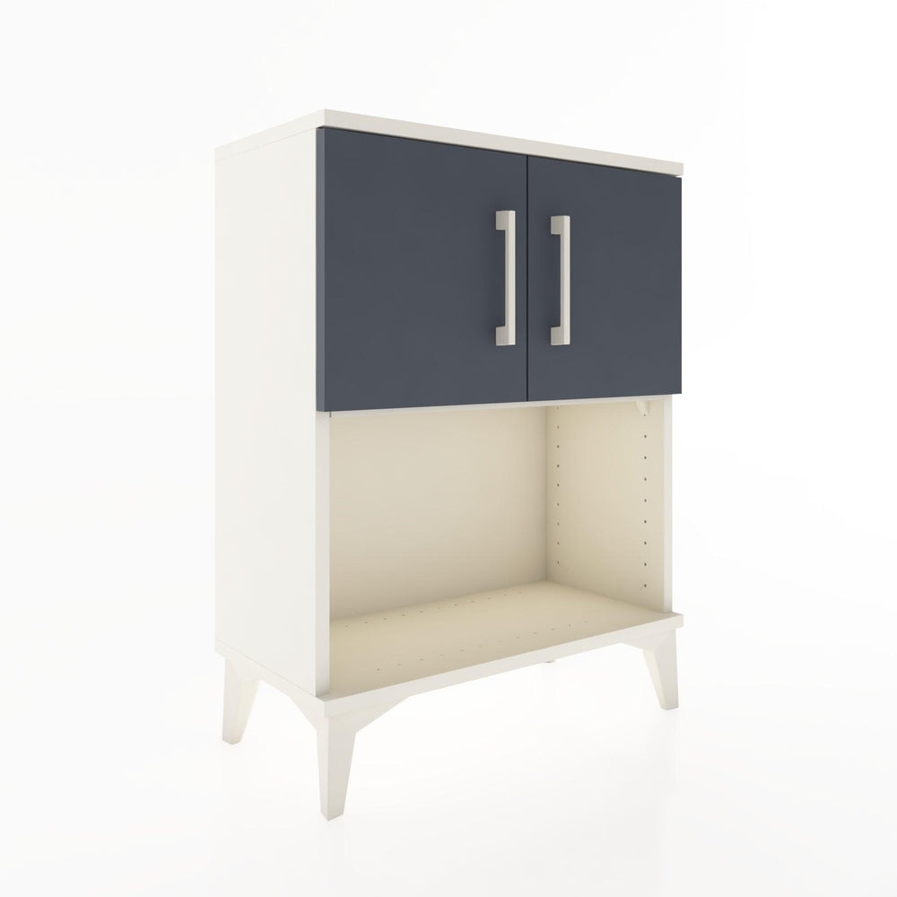 Woodntry Modular Nightstand Moonstone 60x30x68 cm with Cover and Shelf KR16-1