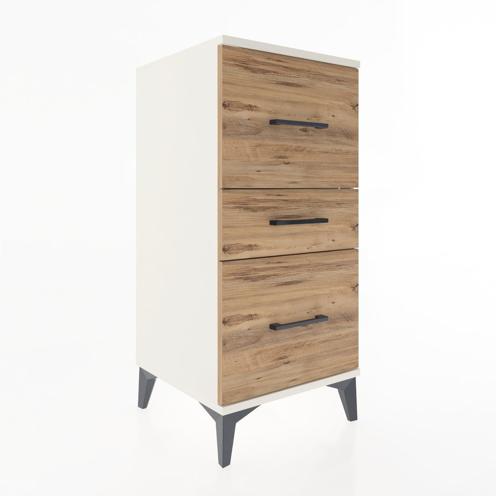 Woodntry Modular Nightstand Moonstone 44x44x84 cm Drawer C16-1