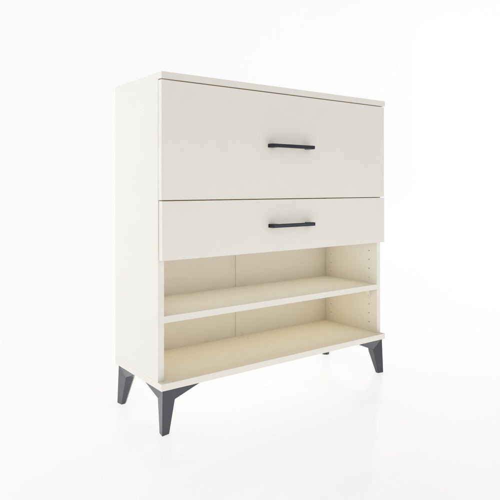Woodntry Modular Dresser Moonstone 88x30x84 cm with Drawers and Shelves CR16-1