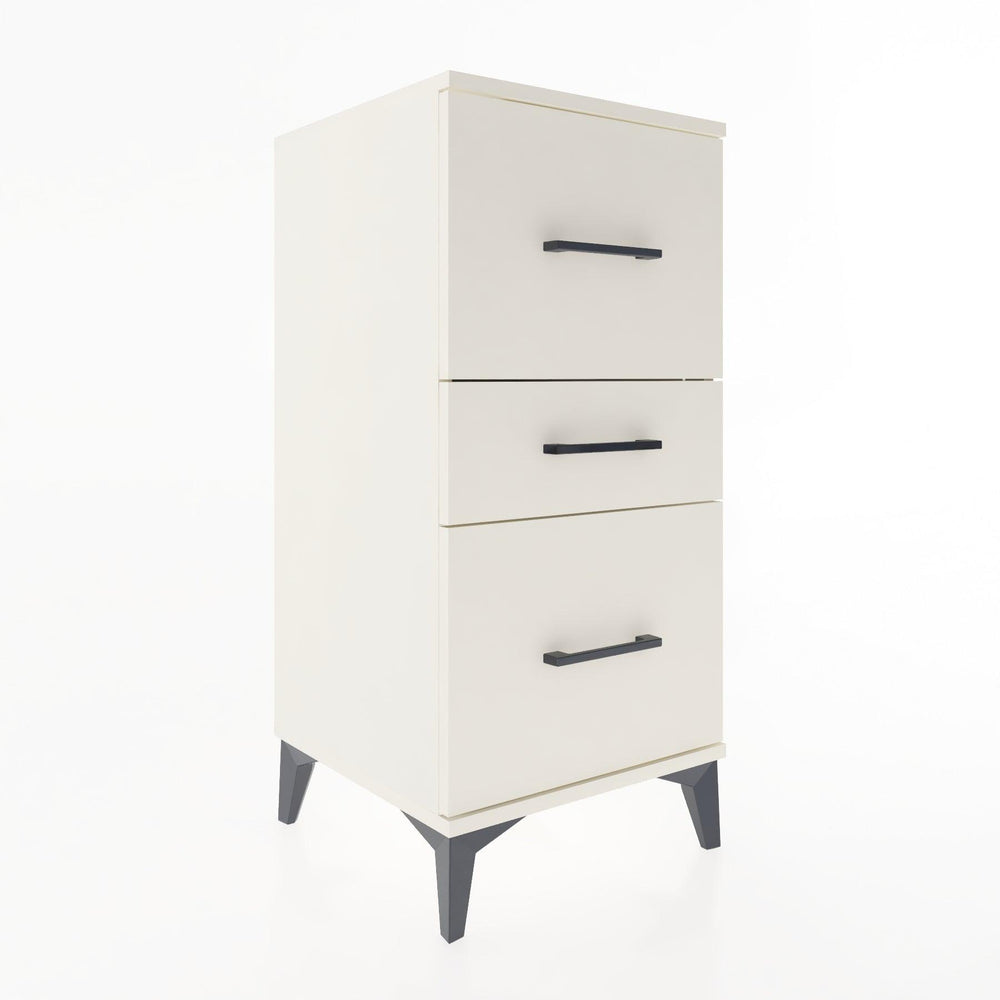 Woodntry Modular Nightstand Moonstone 44x44x84 cm Drawer C16-1