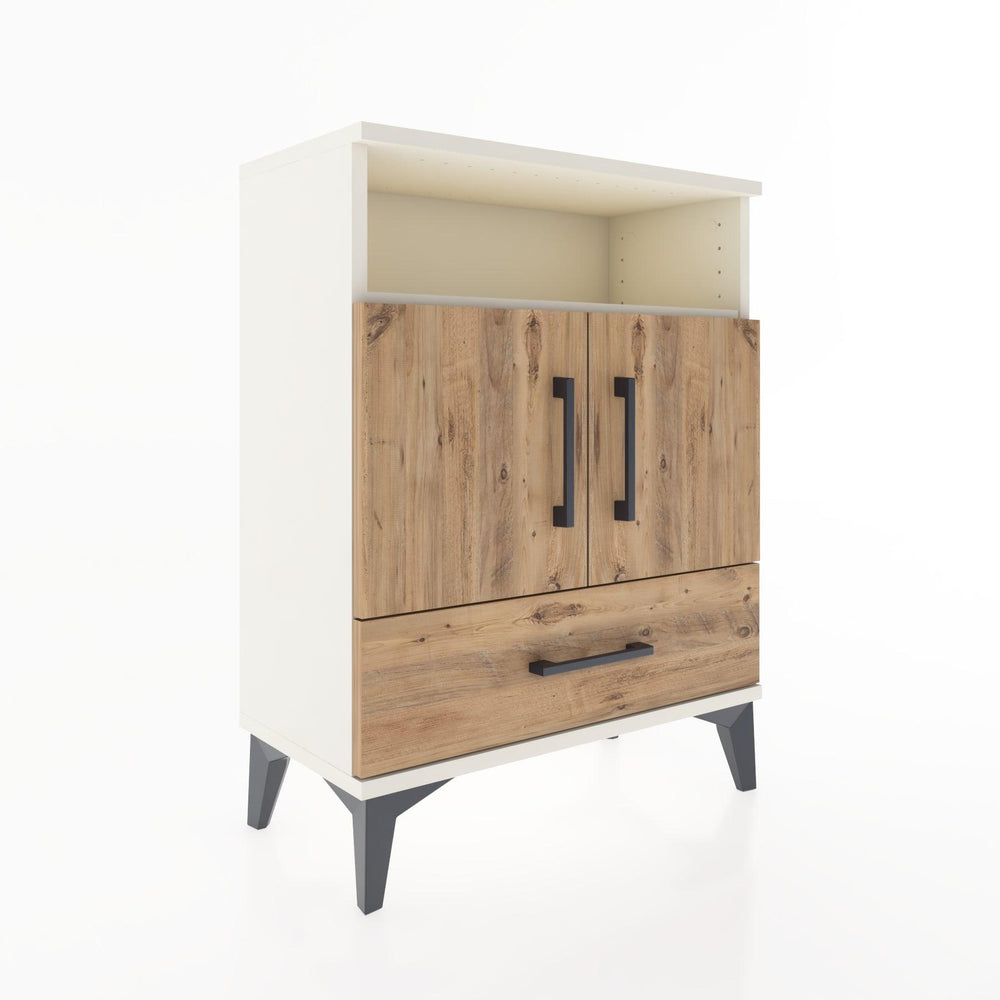 Woodntry Modular Nightstand Moonstone 60x30x68 cm Functional F17-1