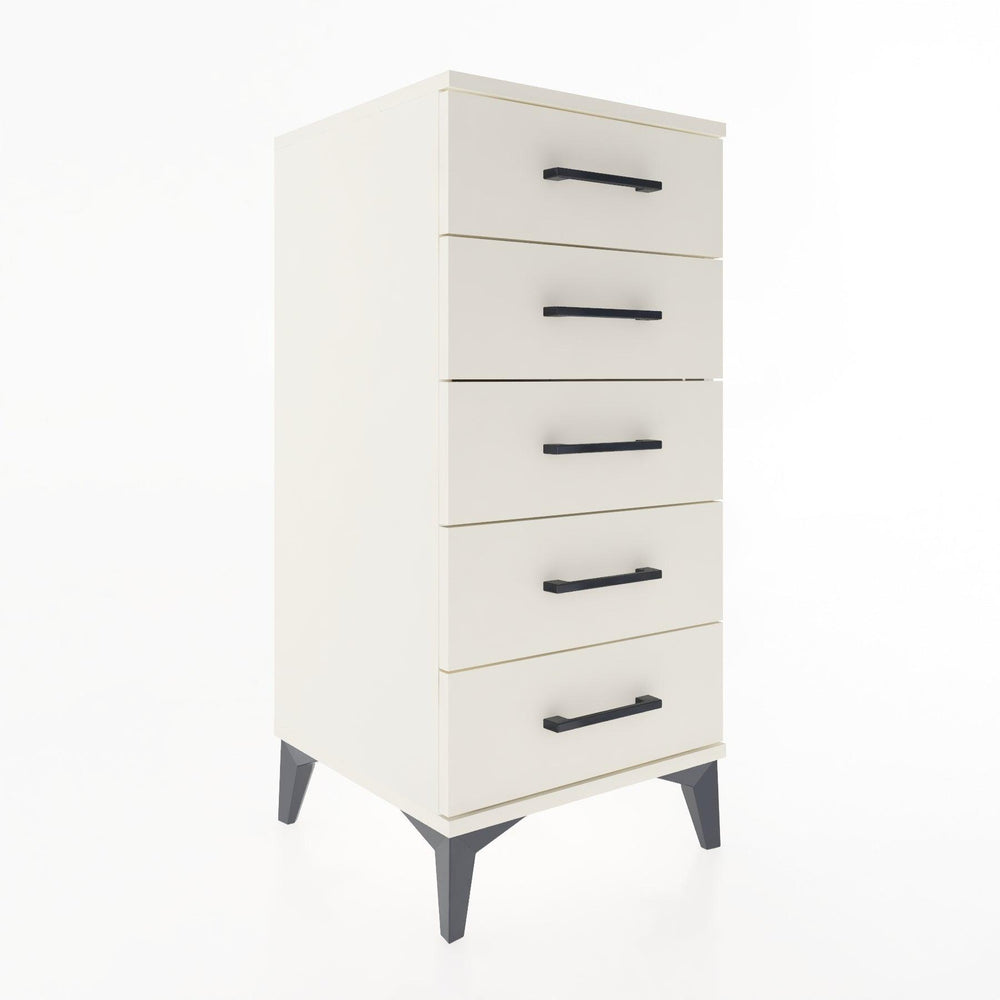 Woodntry Modular Nightstand Moonstone 44x44x84 cm Drawer C17-1