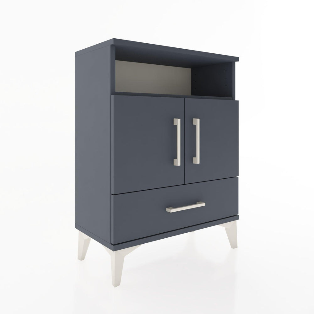 Woodntry Modular Nightstand Anthracite 60x30x68 cm Functional F17-2