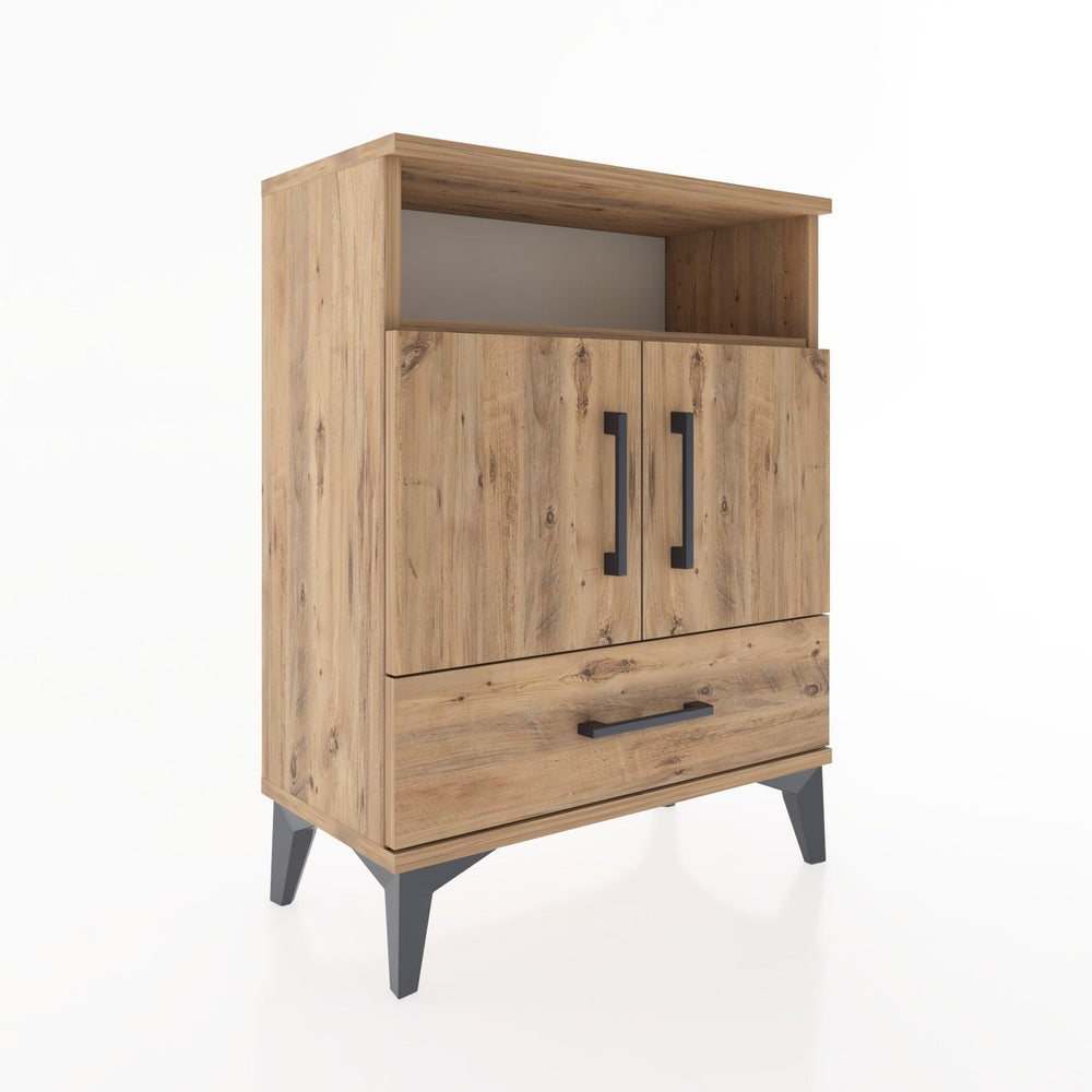 Woodntry Modular Nightstand Pine 60x30x68 cm Functional F17-3