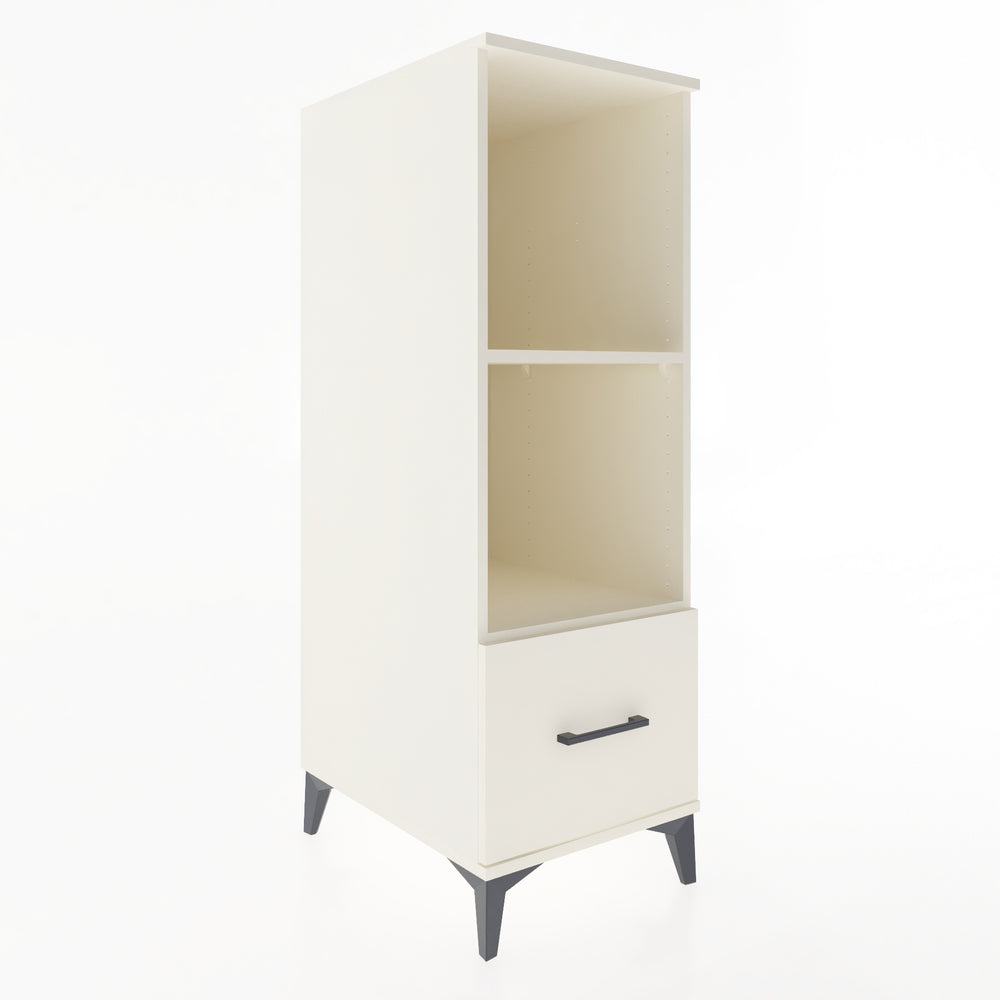 Woodntry Modular Cabinet Moonstone 44x59x122 cm with Drawers and Shelves CR68-1