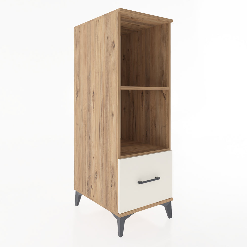 Woodntry Modular Cabinet Pine 44x59x122 cm with Drawers and Shelves CR68-3