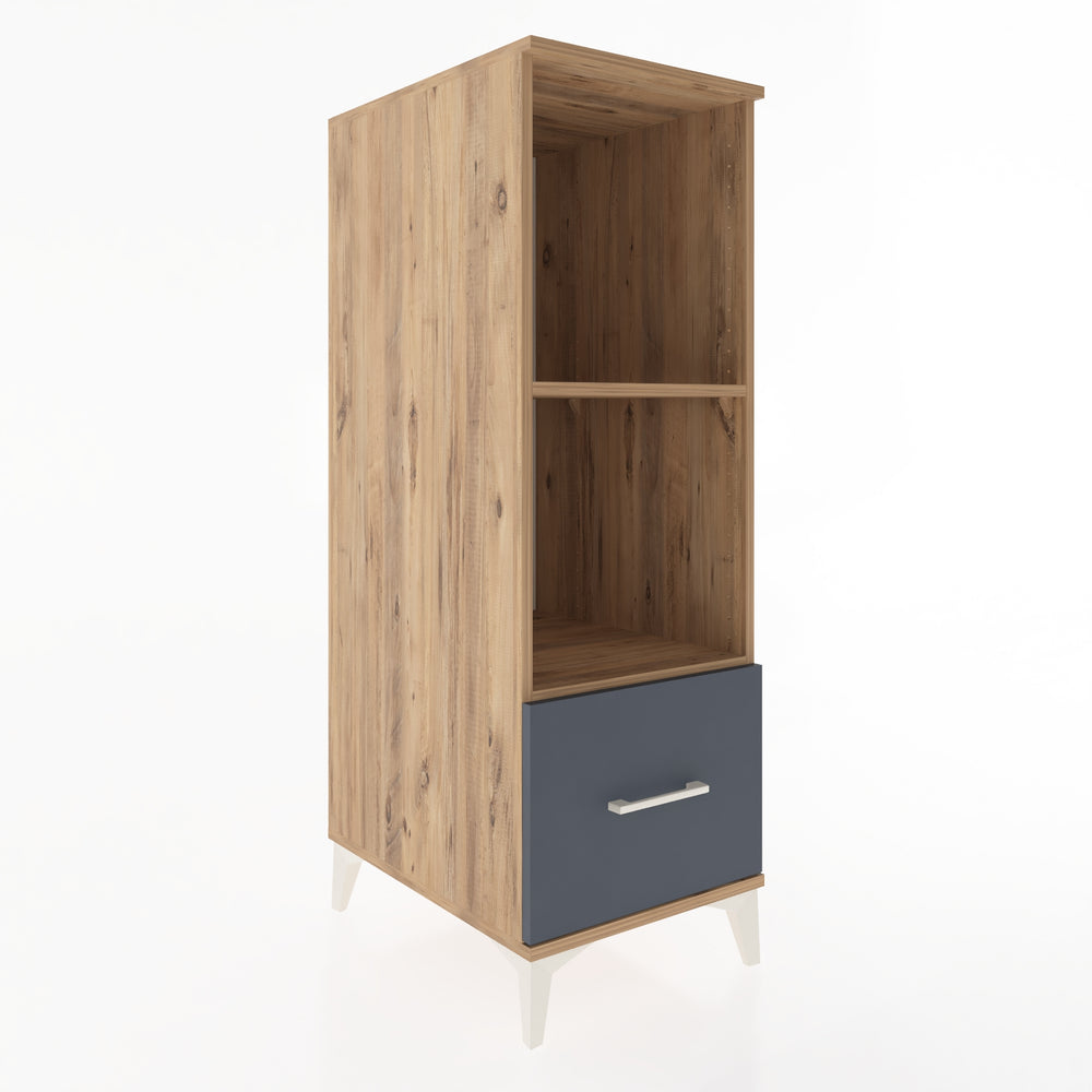 Woodntry Modular Cabinet Pine 44x59x122 cm with Drawers and Shelves CR68-3