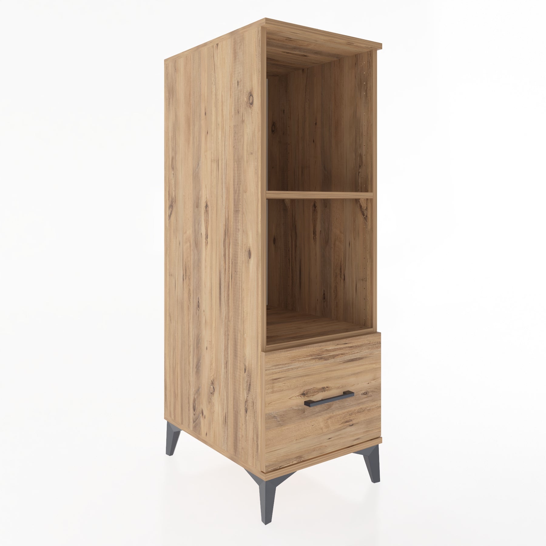 Woodntry Modular Cabinet Pine 44x59x122 cm with Drawers and Shelves CR68-3