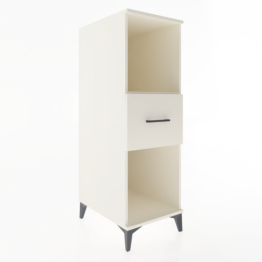 Woodntry Modular Cabinet Moonstone 44x59x122 cm with Drawers and Shelves CR69-1