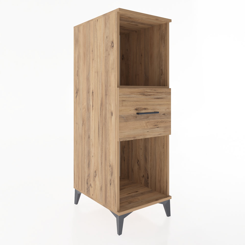 Woodntry Modular Cabinet Pine 44x59x122 cm with Drawers and Shelves CR69-3