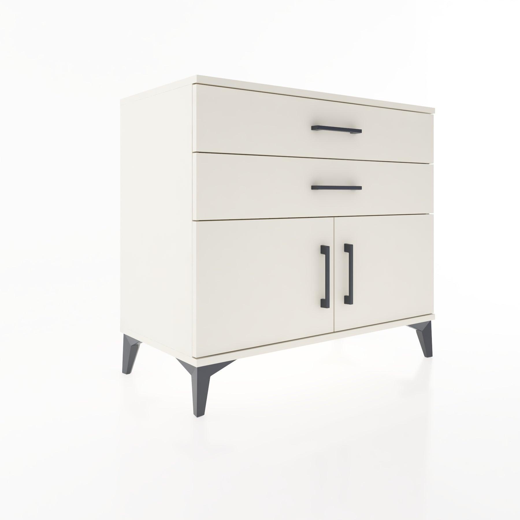 Woodntry Modular Dresser Moonstone 88x44x68 cm with Cover and Drawer KC20-1