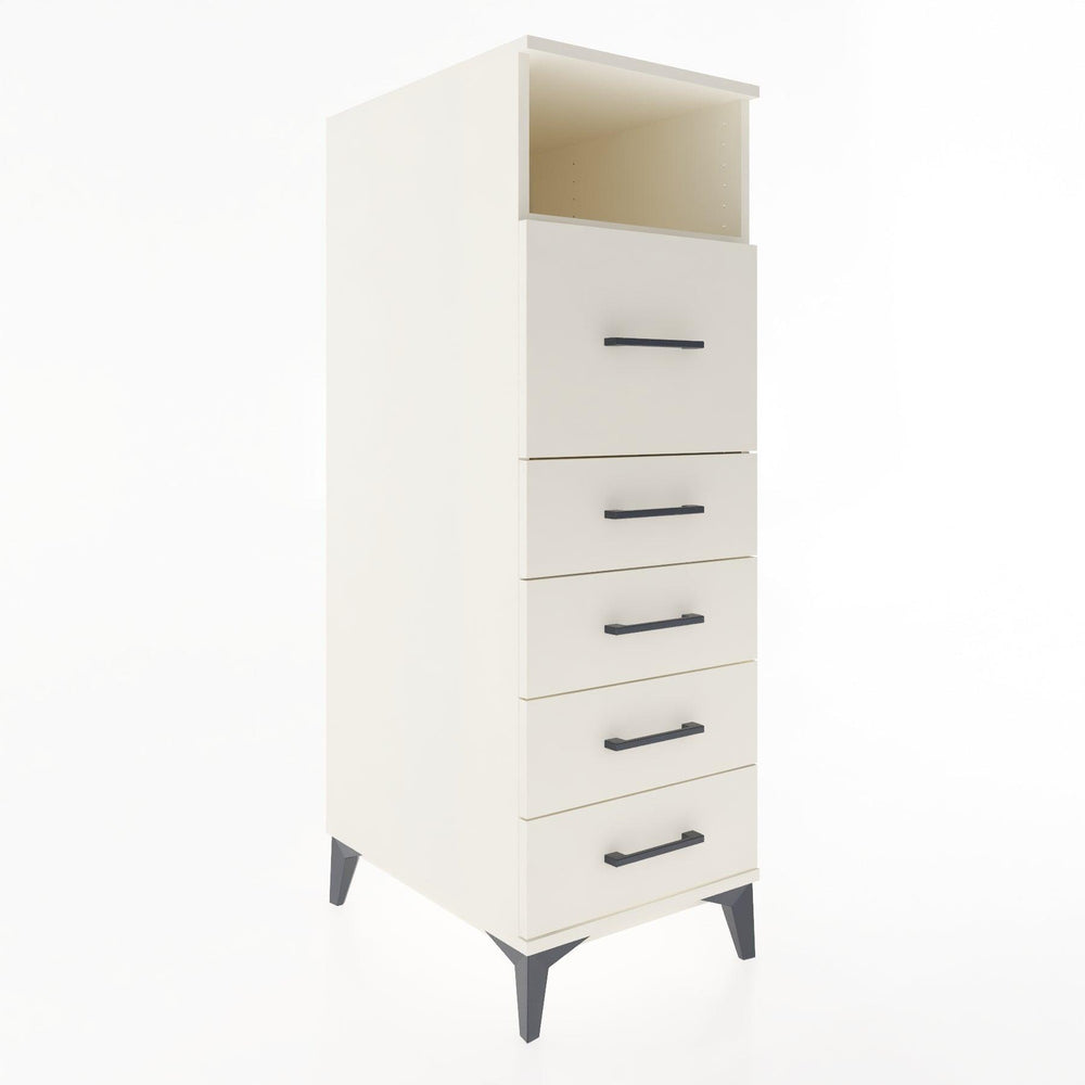 Woodntry Modüler Dolap Aytaşı 44x30x122 cm Çekmeceli ve Raflı CR20-1