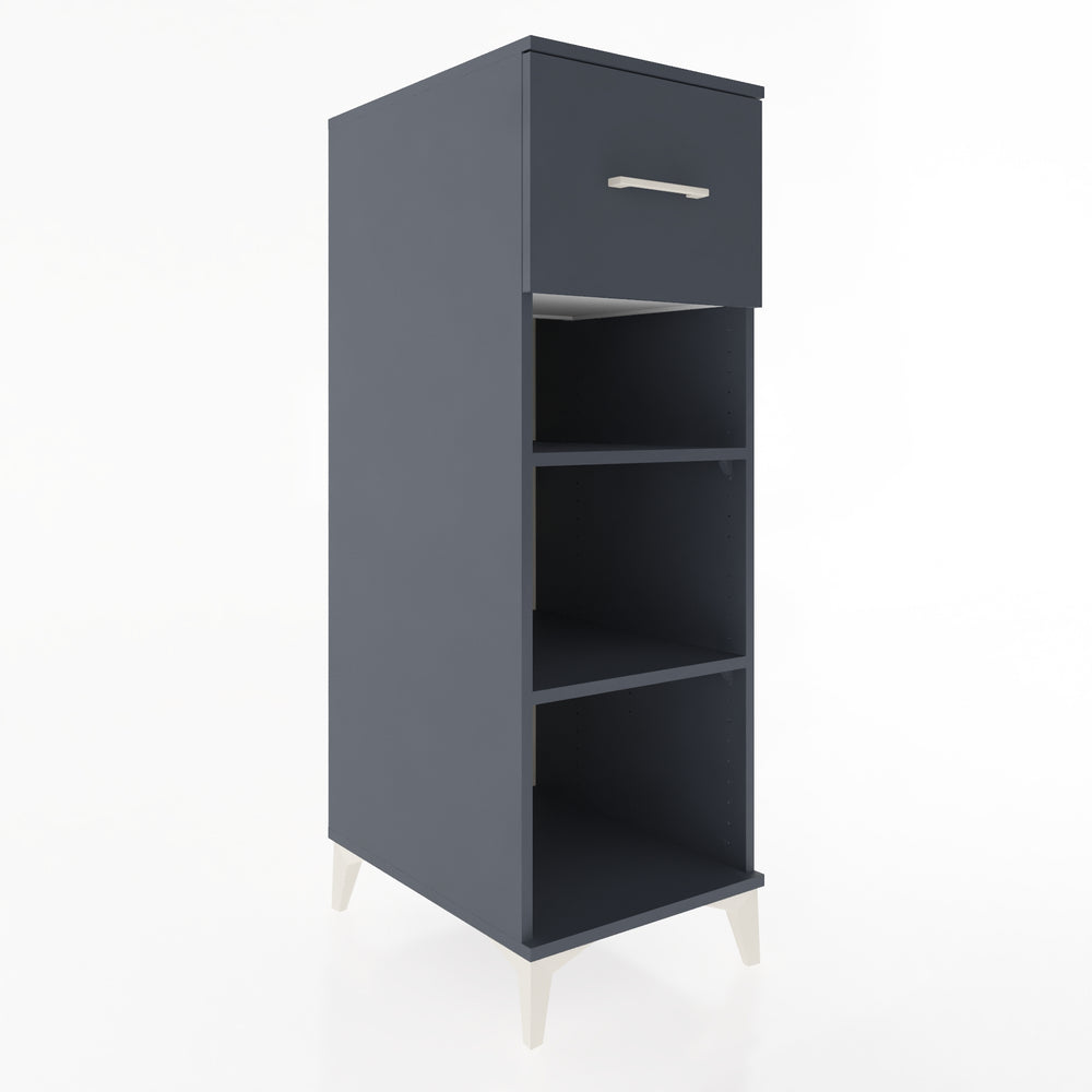 Woodntry Modular Cabinet Anthracite 44x59x122 cm with Drawers and Shelves CR70-2