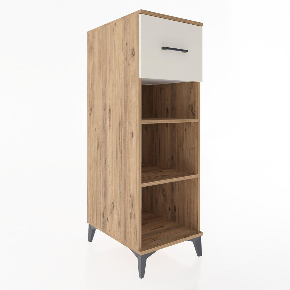 Woodntry Modular Cabinet Pine 44x30x122 cm with Drawers and Shelves CR70-3