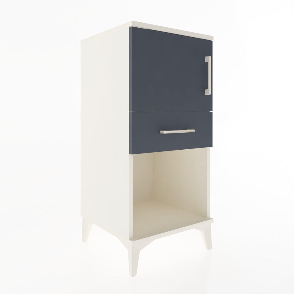 Woodntry Modular Nightstand Moonstone 44x44x84 cm Functional F43-1