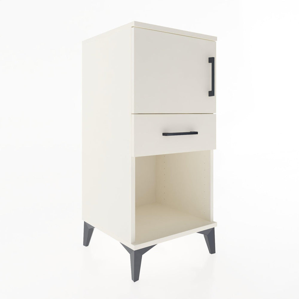 Woodntry Modular Nightstand Moonstone 44x44x84 cm Functional F43-1