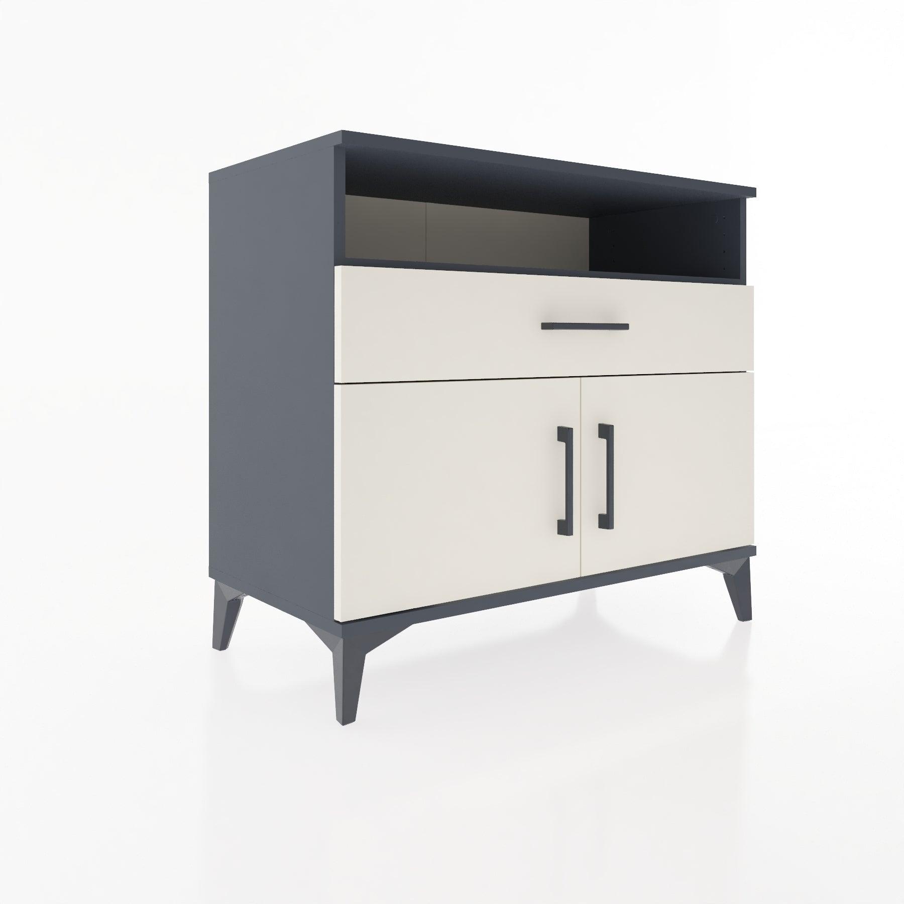 Woodntry Modular Dresser Anthracite 88x44x68 cm Functional F21-2
