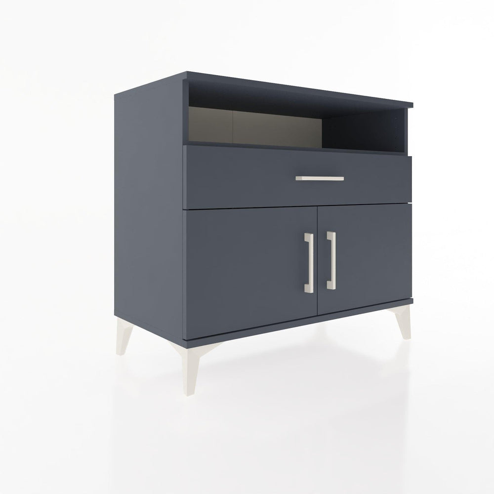 Woodntry Modüler Şifonyer Antrasit 88x44x68 cm Fonksiyonel F21-2