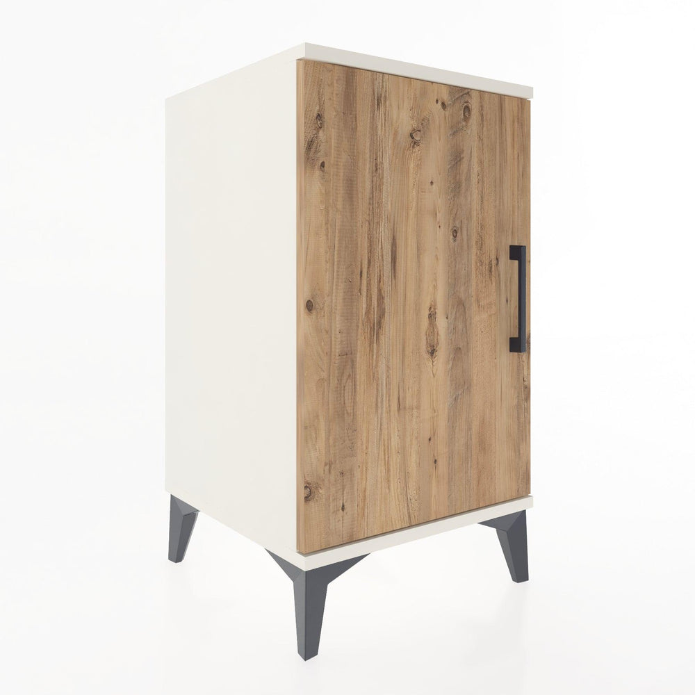 Woodntry Modular Nightstand Moonstone 44x44x68 cm With Lid K22-1