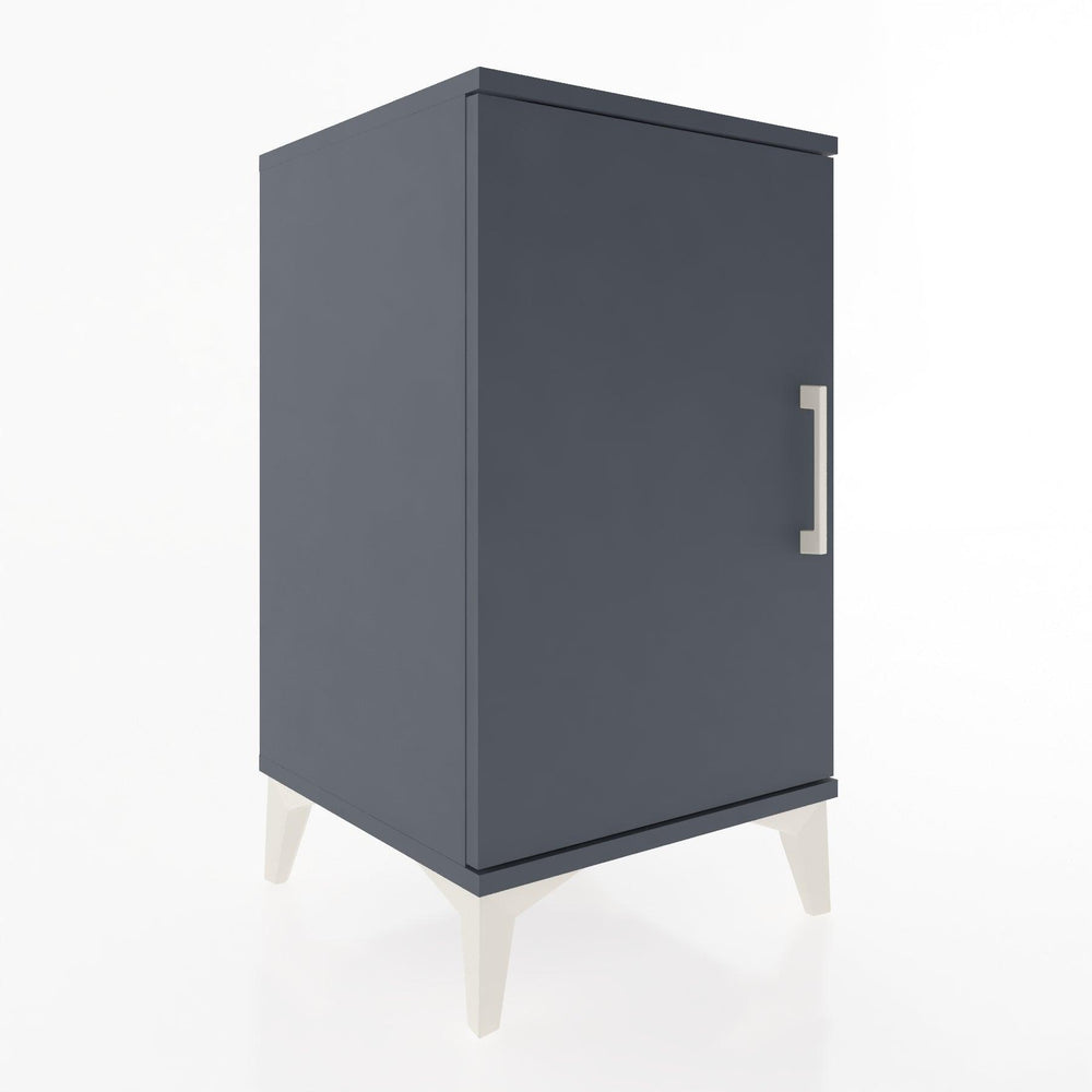 Woodntry Modular Nightstand Anthracite 44x44x68 cm with Lid K22-2