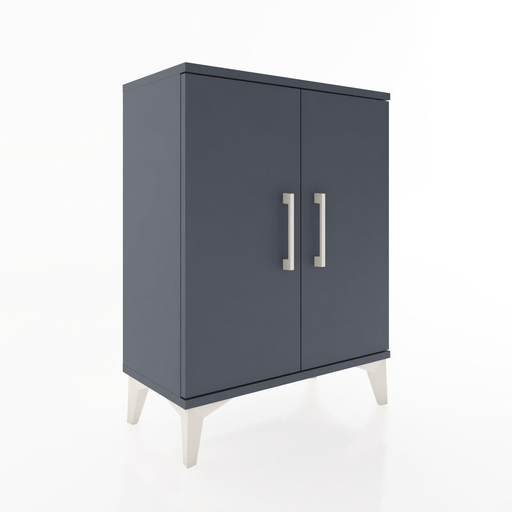 Woodntry Modular Nightstand Anthracite 60x30x68 cm with Lid K22-2