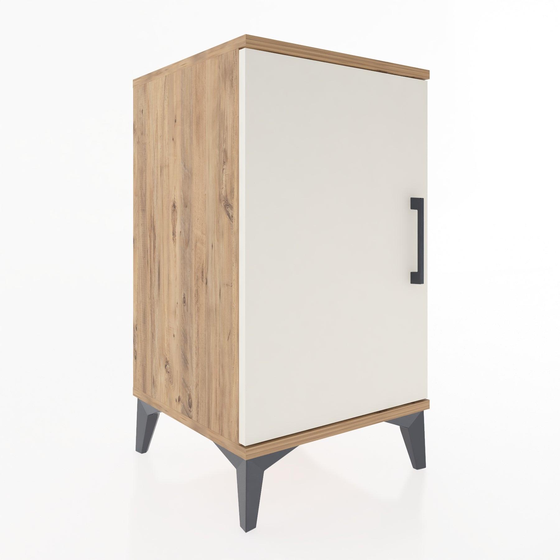 Woodntry Modular Nightstand Pine 44x44x68 cm With Cover K22-3