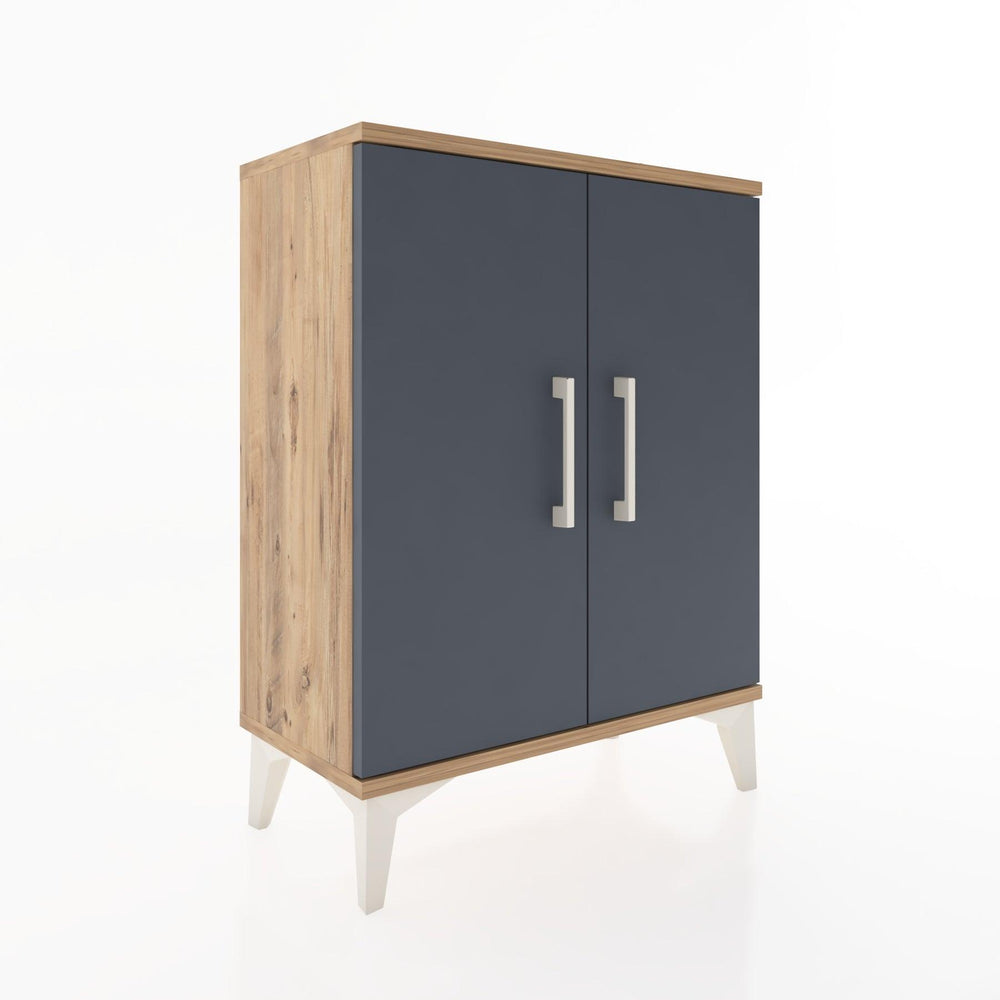 Woodntry Modular Nightstand Pine 60x30x68 cm With Cover K22-3